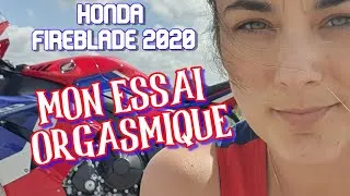 Miniature : HONDA CBR1000RRR DANS LES MAINS D'UNE NANA CA DONNE QUOI? [Mme Popp's_Motarde & Pistarde]