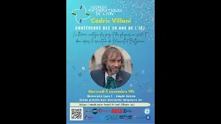 Miniature : Soirées Mathématiques de Lyon : Conférence de Cédric Villani le 5 novembre 2025