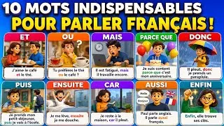 Miniature : 🇨🇦10 CONNECTEURS ESSENTIELS EN FRANÇAIS  | 🚀💯 ESSENTIAL FRENCH linking words 🇨🇦