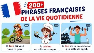 Miniature : 📚200 Phrases Françaises de la Vie Quotidienne 📖🇫🇷 Apprendre le Français Facilement pour Débutants🇨🇦