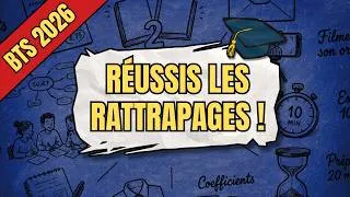 Miniature : BTS 2026 : Comment RÉUSSIR L'ORAL de RATTRAPAGE ? (Règles, Choix des matières, Révisions, Oral)