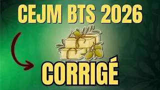 Miniature : CEJM BTS 2026  : CORRIGÉ du cas PARADOU (Réponses + explications)