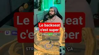 Miniature : 🎮🧐 Le backseat autorisé c'est super sur un live ... 🎮
