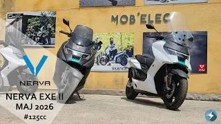 Miniature : NERVA EXE 2 : Le Meilleur Scooter Électrique 125 du Marché ? (Update & Nouveautés)