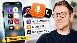 Miniature : Les Meilleures Applications iPhone que tu ne CONNAIS PAS (en 2026)