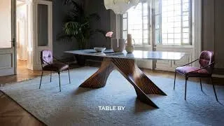 Miniature : Table BY REVERSE | L’élégance du mouvement au cœur de votre salle à manger