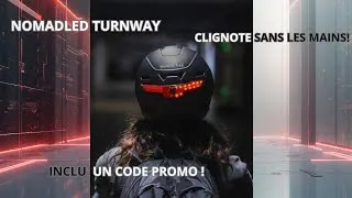 Miniature : PLUS BESOIN DE TELECOMMANDE POUR CE CASQUE CLIGNOTANT POUR TROTTINETTE ET VELO