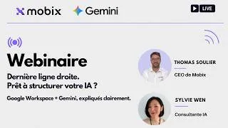 Miniature : WEBINAIRE : Comment utiliser Google Gemini dans Google Workspace pour gagner en productivité ?