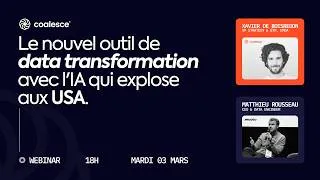 Miniature : Coalesce   le nouvel outil de data transformation qui explose aux USA