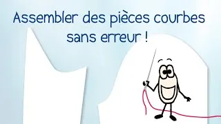 Miniature : Assembler des pièces courbes sans erreur : la méthode anti-décalage (tuto couture débutant)
