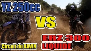 Miniature : ERZ 300 Liquide 🔥 Découverte du Circuit du Ravin + Sauts et Enduro !