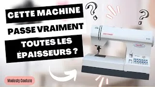 Miniature : CETTE MACHINE PASSE VRAIMENT TOUTES LES EPAISSEURS ?? TEST Gritzner Tipmatic 6122