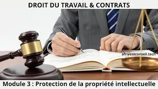 Miniature : DROIT DES AFFAIRES & CONTRATS Module 3 : Protection de la propriété intellectuelle