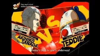 Miniature : Akihiko Sanada Vs Teddie - kuma (persona 4 arena practice)