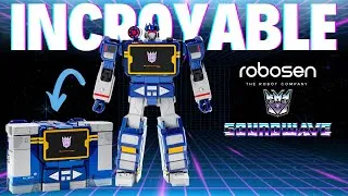 Miniature : Le rêve des années 80 et 90 est une réalité en 2025 : SOUNDWAVE de Robosen !