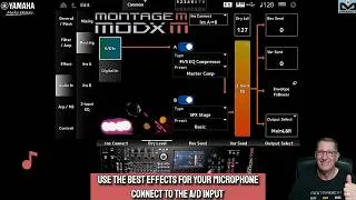 Miniature : Use the best effects for your microphone connect to the A/D input | Yamaha MODX M & Montage M