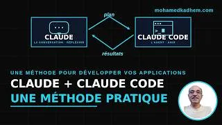 Miniature : Claude + Claude Code : la méthode pour créer une application en partant de zéro