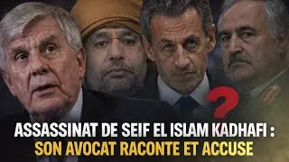 Miniature : Assassinat de Seif el-Islam Kadhafi ? Son avocat brise le silence et accuse