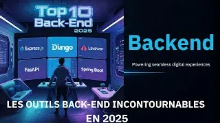 Miniature : Top 10 Frameworks Back-End 2025 : Express, NestJS, Django, FastAPI, Spring Boot...
