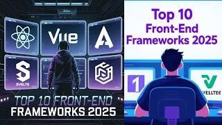 Miniature : Top 10 Frameworks Front-End 2025 : React, Vue, Angular, Svelte, Next.js… Lequel choisir ?