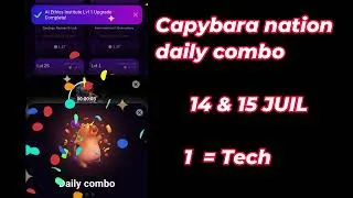 Miniature : Capybara nation Daily combo 14 & 15 Juil 2025