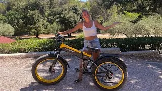 Miniature : JE TESTE UN VTT ÉLECTRIQUE PLIANT ! (cyrusher)