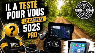 Miniature : Un CarPlay c'est vraiment Utile ⁉️ Il teste le Carpuride 502S Pro
