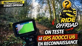 Miniature : Reco pour les Stages Off-road...j'en profite pour tester le GPS Aoocci U6