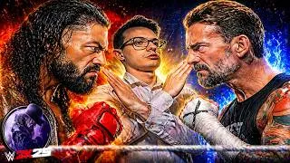Miniature : ROMAN REIGNS vs CM PUNK 🔥 LE MATCH ULTIME ! (WWE 2K25)