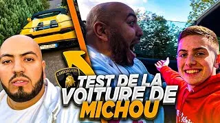 Miniature : JE TESTE LA LAMBORGHINI DE @Michou  😨🔥