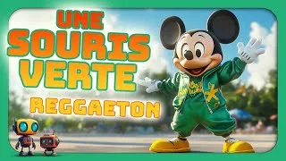 Miniature : 🐭 Une Souris Verte 🎵 Version Reggaeton Avec Paroles🌴 MOKIIDS✨