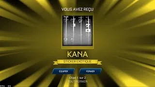 Miniature : TOP FUN le STICKER KANA sur ROCKET LEAGUE SIDESWIPE