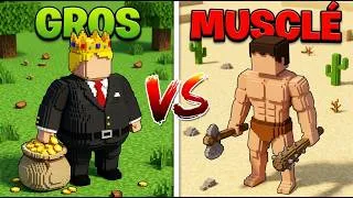 Miniature : Qui gagne entre des gros riches et des pauvres musclés ? - Worldbox