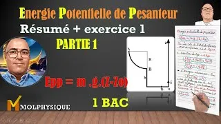 Miniature : COURS ENERGIE POTENTIELLE DE PESANTEUR 1 BAC