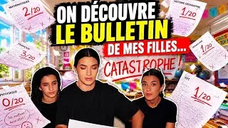 Miniature : ON DÉCOUVRE LEURS BULLETINS 😱 Elles ont vraiment eu CES notes là ?? 
