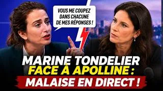 Miniature : Marine Tondelier face à Apolline : malaise en direct !