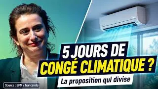 Miniature : Canicule : congé climatique vs plan clim, le match RN-Écologistes Marine Tondelier explique