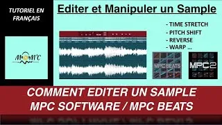 Miniature : AKAI MPC SOFTWARE / MPC BEATS TUTO COMMENT EDITER UN SAMPLE