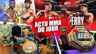 Miniature : UFC Maison Blanche : La sauce commence à prendre + Toute l’actualité MMA du jour