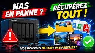 Miniature : Récupération de données NAS  Retrouvez vos fichiers perdus facilement !