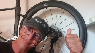 Miniature : Je teste les BOLA ULT PRO 50mm carbon spoke + ceramic 1230 g 💣💥 du vrai haut de gamme à 900 € 🤩🥇UCI