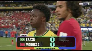 Miniature : Brésil vs Maroc 1-1 | Résumé & Buts | FIFA World Cup 2026