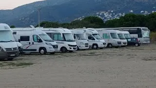 Miniature : SUITE DE L ÉTAPE A ROSES AVEC LE CAMPING CAR EN ESPAGNE (PARTIE 2)