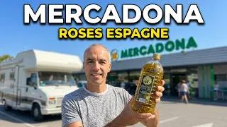 Miniature : NOUS FIMES LES COURSES AU MERCADONA PENDANT UN SÉJOUR A ROSES AVEC LE CAMPING CAR (ESPAGNE)