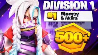 Miniature : Dominating The FNCS DIVISION 1 w/Akiira - 500+ POINTS  🏆