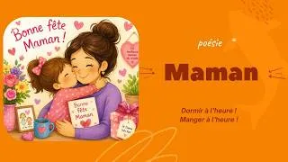 Miniature : Poésie "Maman" - Lecture et Apprentissage pour la Fête des Mères (Maternelle & Primaire)