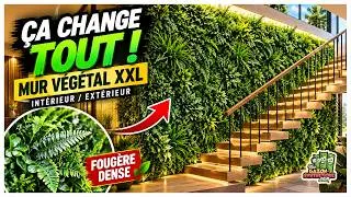 Miniature : Mur végétal artificiel Fougère Dense 1 m² | Mur et plafond végétal