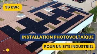 Miniature : Une entreprise installe 36 kWc de panneaux solaires !