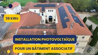 Miniature : Un bâtiment associatif installe 36 kWc de panneaux solaires