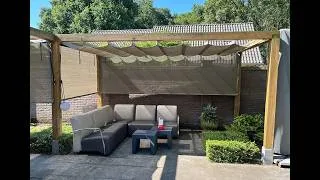 Miniature : Toile rétractable pour pergola Shadow Comfort 3,70 m